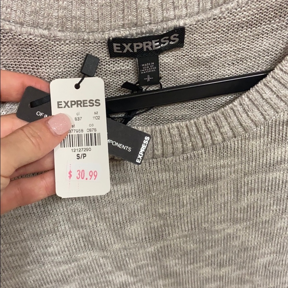 Express Open Shoulder Sweater - Picture 4 of 4